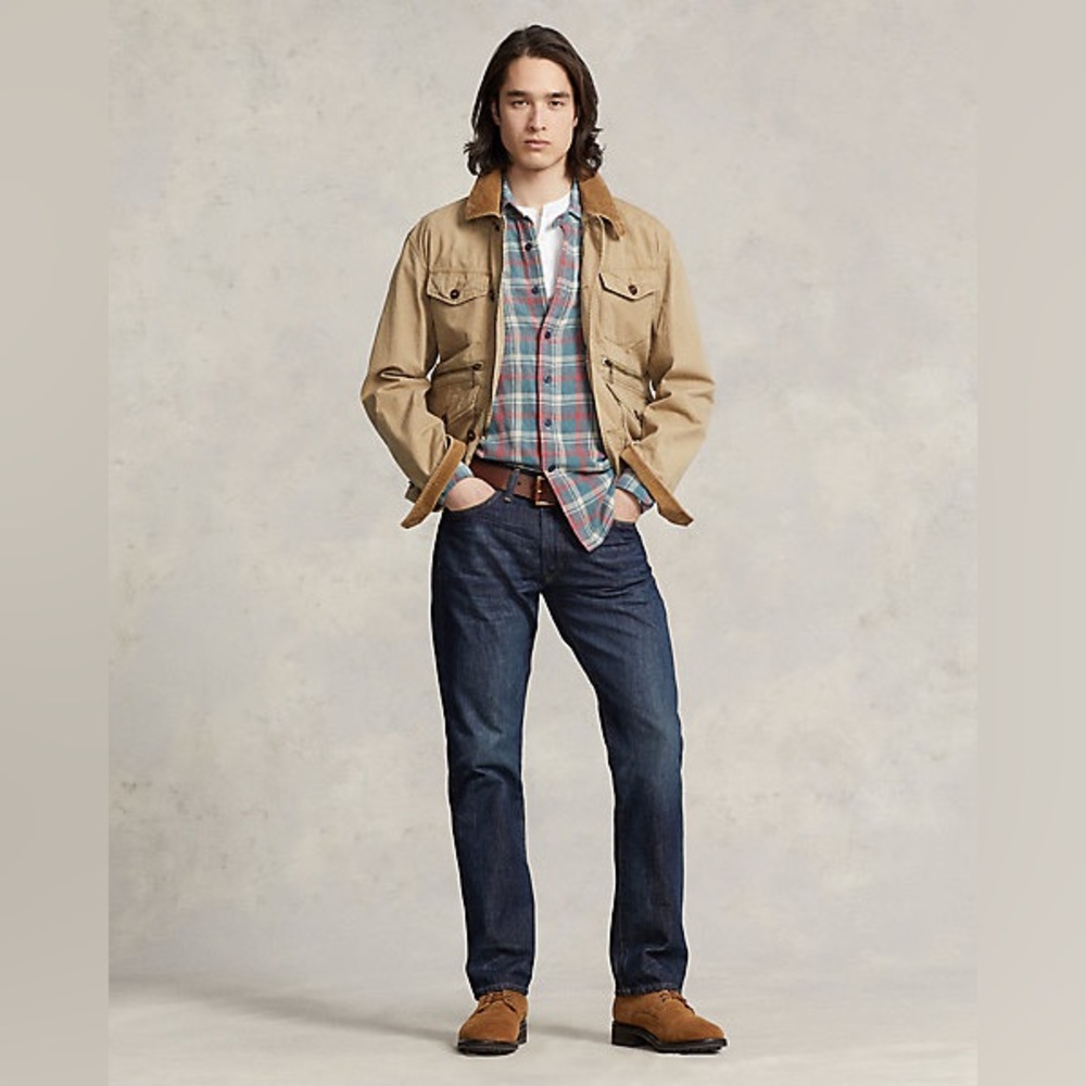 Polo Ralph Lauren Hampton‎ Relaxed Straight Jeans 30x30 Dark Wash